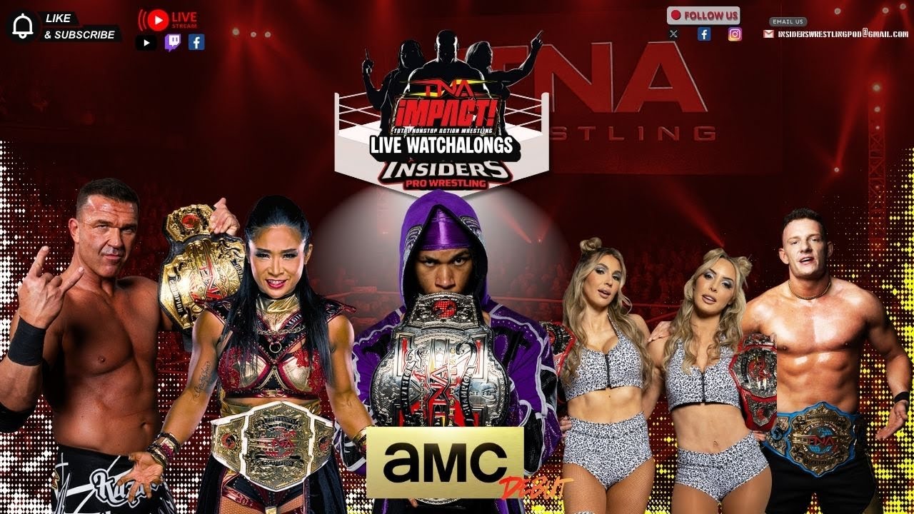 TNA THURSDAY NIGHT IMPACT on AMC WATCH ALONG:  Jan 15, 2026 | DEBUT ON AMC| Insiders Pro Wrestling