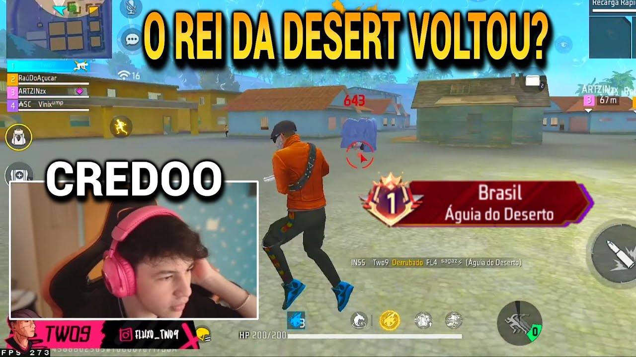 TWO9 COLOCOU SUA SKIN DE 2005 E FICOU COM A MELHOR SENSI, O REI DA DESERT VOLTOU?