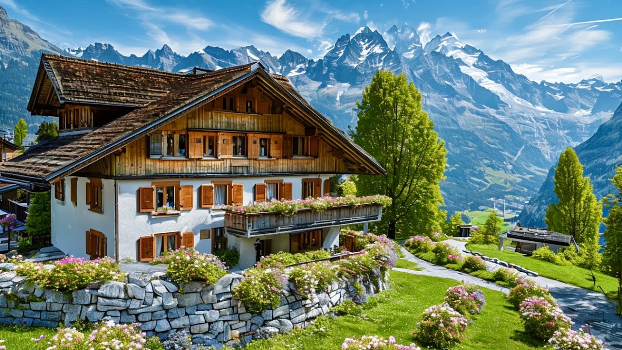 4K🇨🇭 Swiss 🇨🇭St. Gallen-One of the Most Beautiful Canton in Switzerland