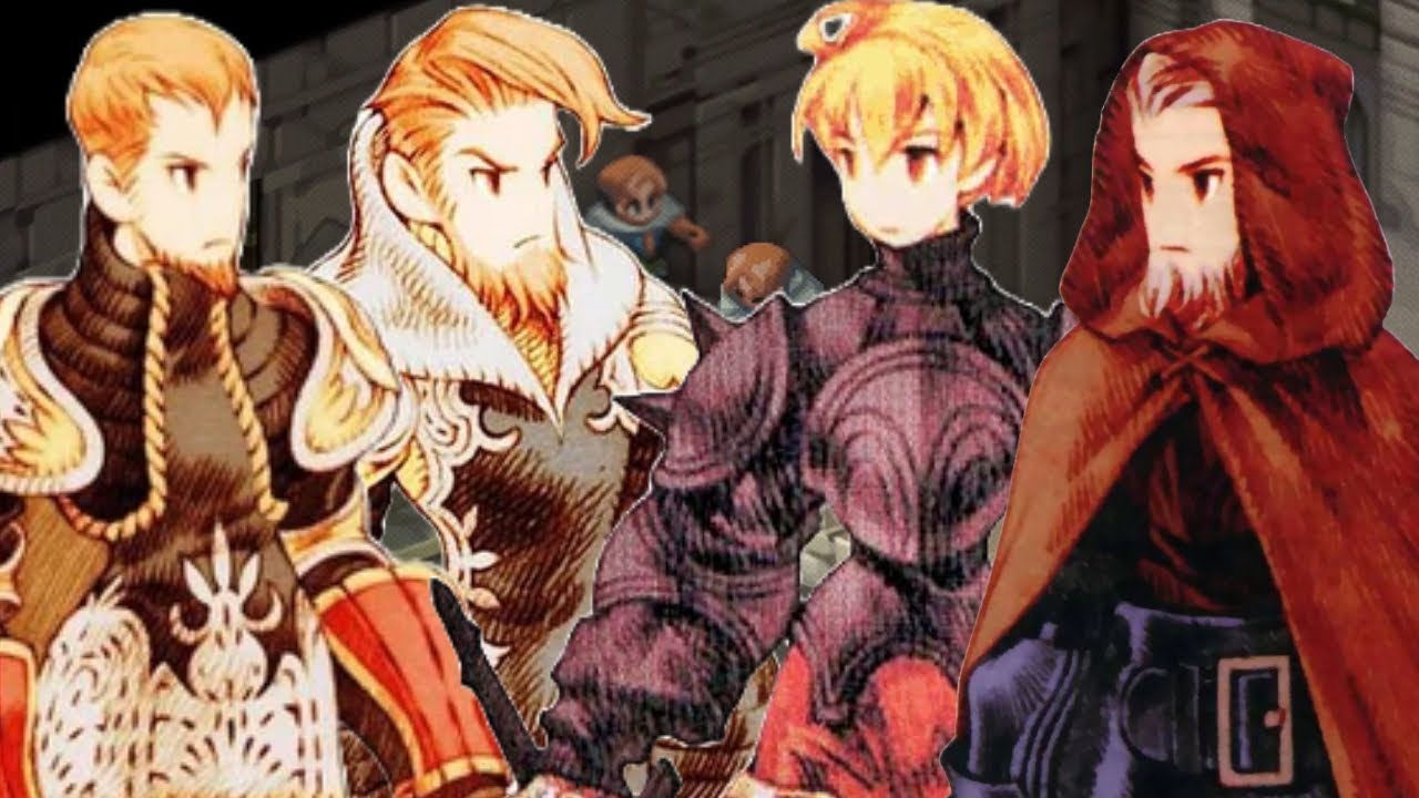 FF Tactics The Ivalice Chronicles Ramza, Dycedarg, Zalbaag & Orlandeau Дополнительный диалог