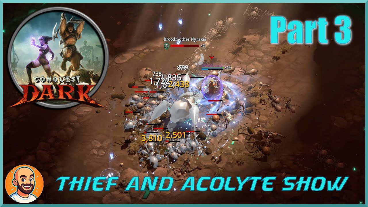 🧊 Thief & Acolyte Gameplay! | New Characters & First Impressions 🗡️❄️ | Conquest Dark | Part 3