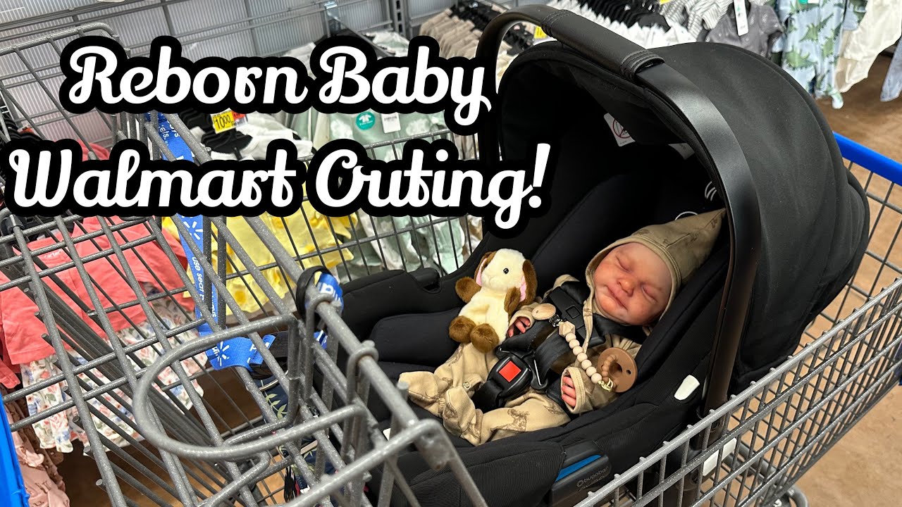 NEW Walmart Spring Baby Stuff 2024! Reborn Baby Outing! Reborn Doll Shopping!