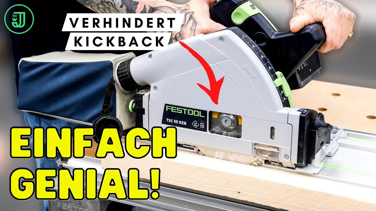 Das hab ich nicht erwartet: Diese TAUCHKREISSÄGE verändert alles! 😱| Festool TSC 55 | Jonas Winkler