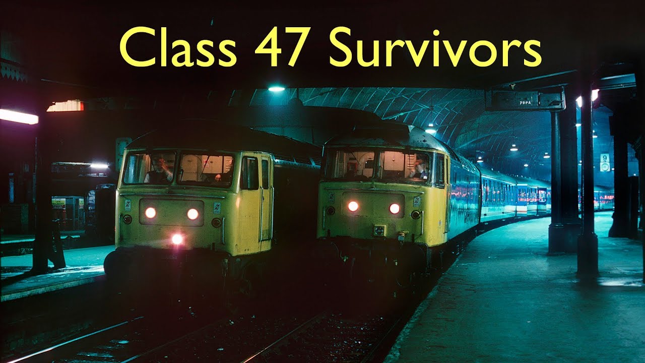 Class 47 Diesel Locomotive Survivors 2013-2014