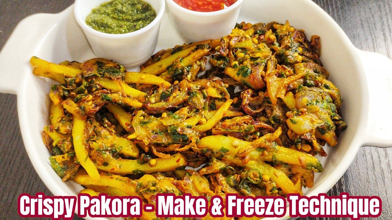 Crispy Crunchy Veg. Pakoda Recipe | Make & Freeze Technique | Ramadan Special Recipe 2026 |