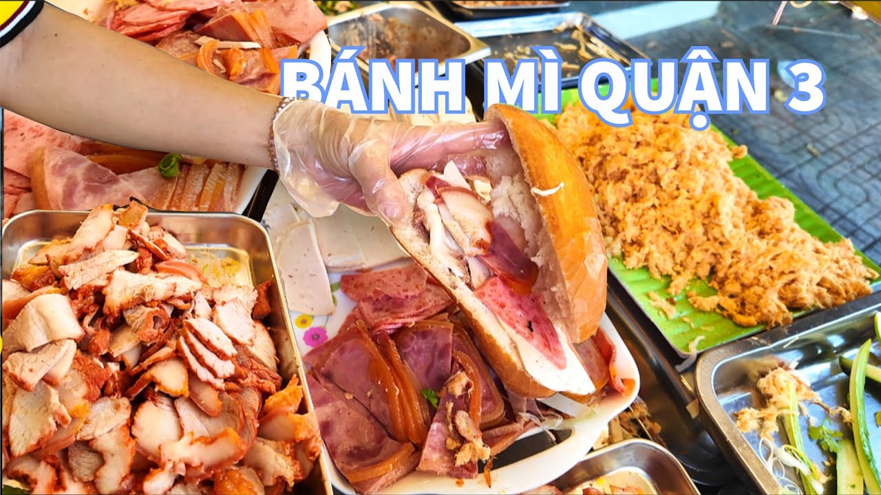 Phát Hiện BÁNH MÌ Cho Nhân Viên Văn Phòng Và Người Lao Động Ngon Và Rẻ Một Ổ Là No Tới Trưa