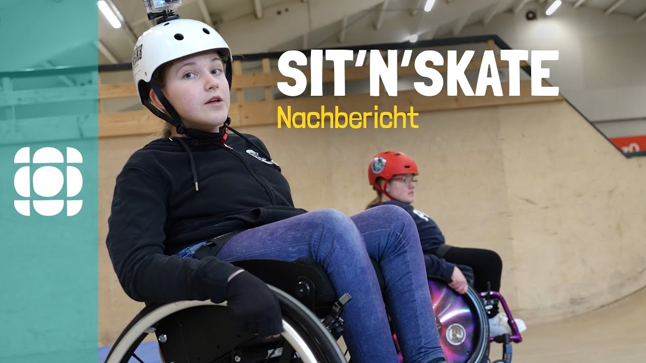 Mit dem Rollstuhl skaten – SIT'N'SKATE gegen Stereotype