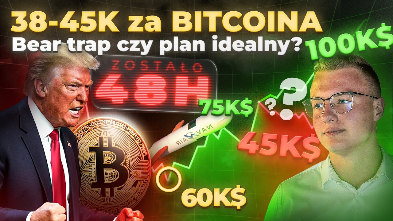 🔥WAŻNE! Czy ktoś po cichu KUPUJE BTC? Czy jednak BULL TRAP i idziemy niżej?