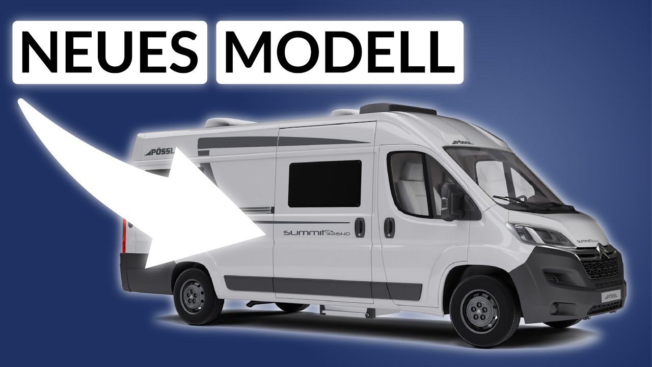 DER NEUE Pössl Summit Shine 640 R ab 58.299 € - mit Raumbad - bis zu 5 Sitzplätze - massig Platz!