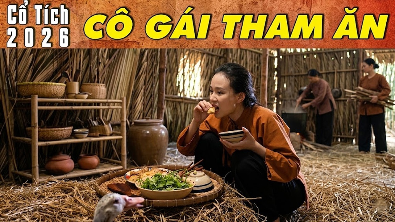 CỔ TÍCH MỚI 2026 - CÔ GÁI THAM ĂN | Phim truyện cổ tích hay nhất | Cổ tích Việt Nam 2026