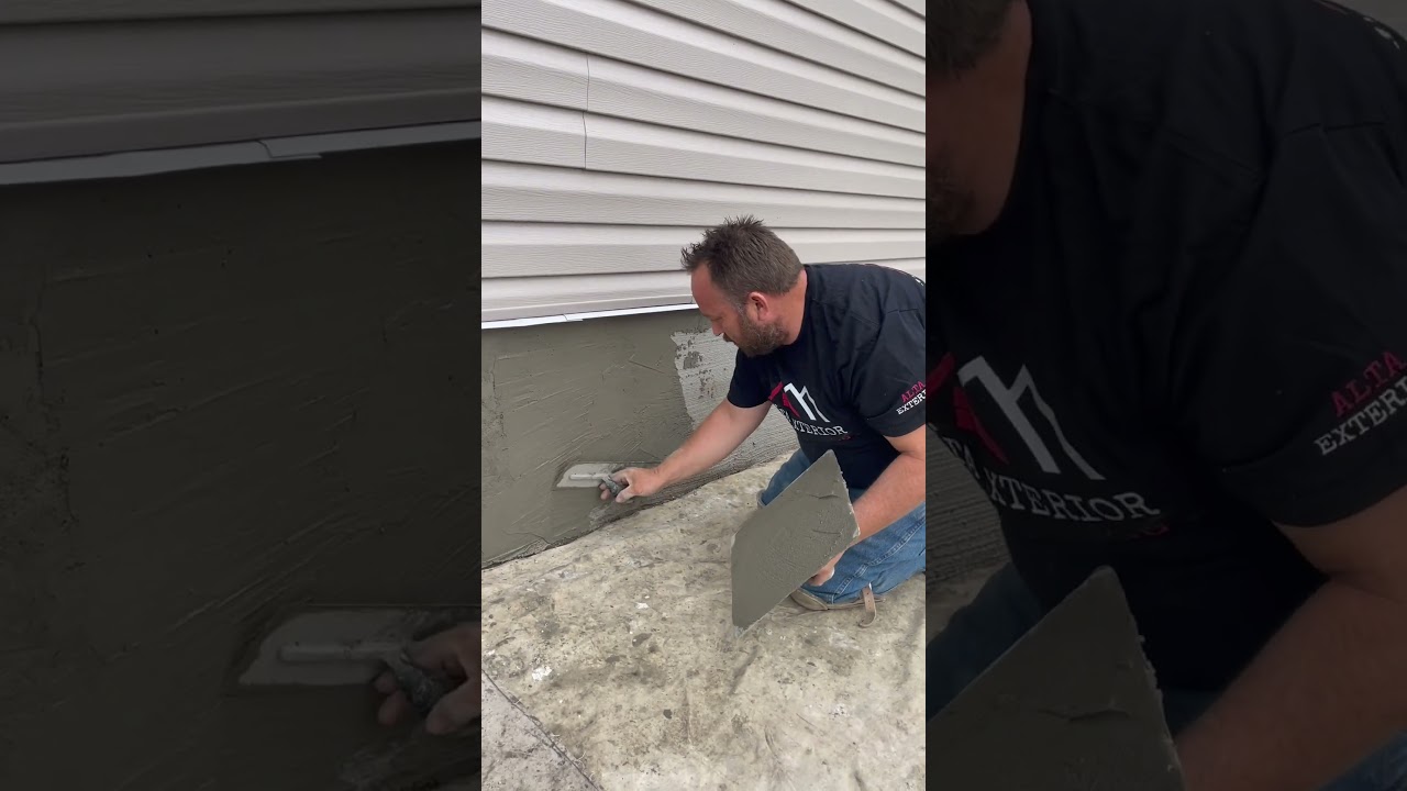 YOUR HOME WITH HIGH QUALITY PARGING CEMENT@AltaExteriorLtd
