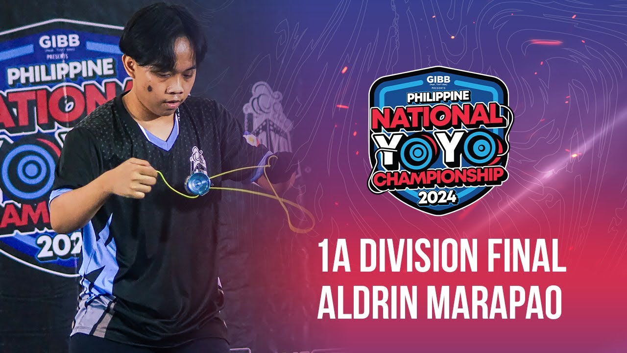 2024 Philippine National Yo-Yo Championship - Aldrin Brylle Marapao - 1A Final - 1st Place