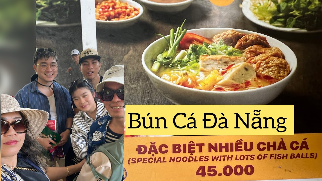 🌼Vừa Đến ĐÀ NẴNG Là Đi Ăn BÚN CÁ Liền Và Sau Đó …Tắm Biển MỸ KHÊ 🏝️