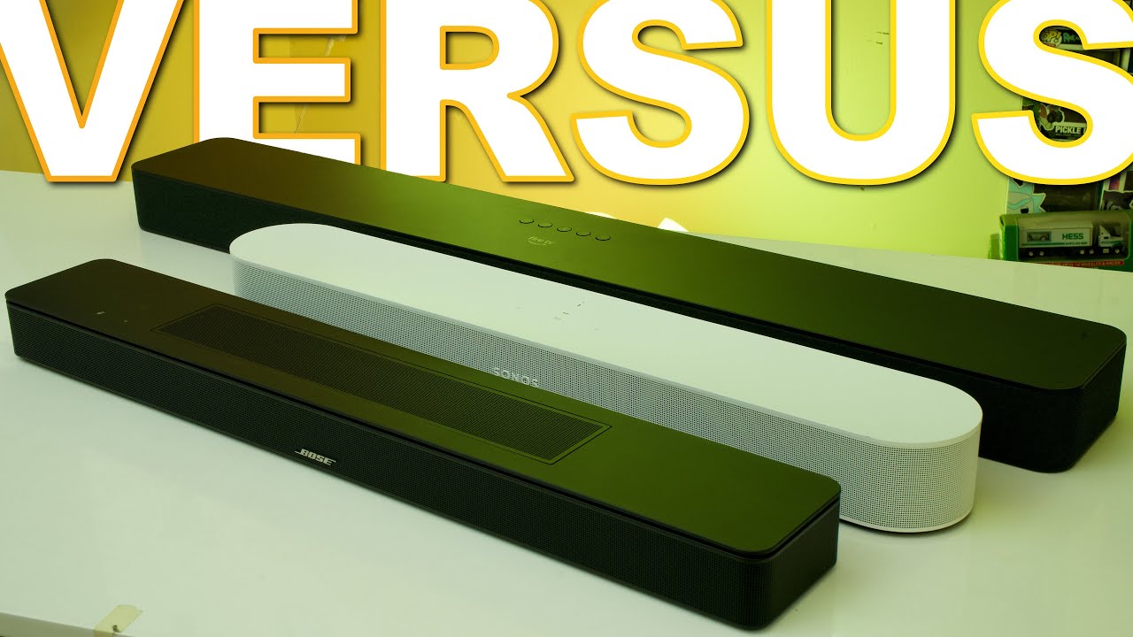 Amazon Fire TV Soundbar Plus Vs Bose Smart Soundbar & Sonos Beam 2