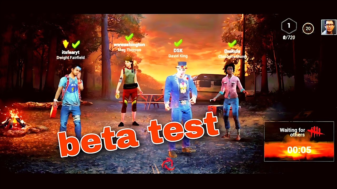 dead by daylight mobile beta test gameplay | with full graphics settings