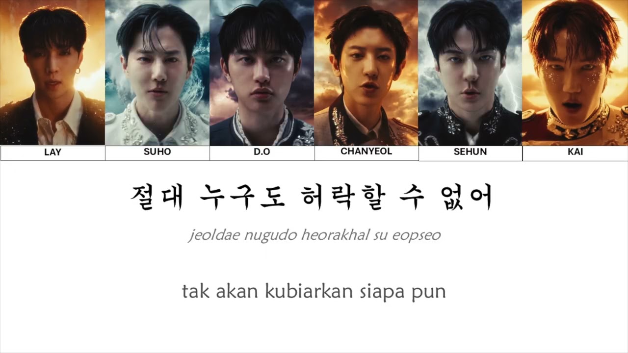 EXO (엑소) - CROWN I Lirik terjemahan bahasa Indonesia