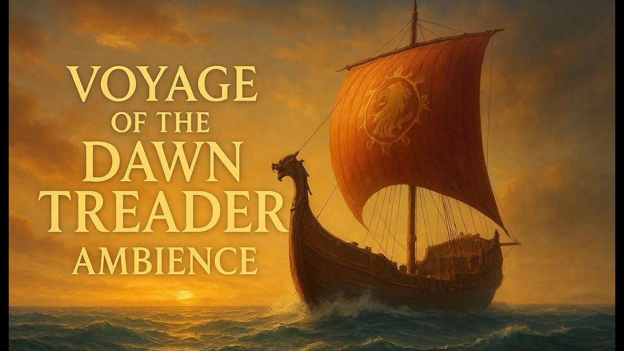 Voyage of the Dawn Treader | Narnia Ocean Ambience 🌊⛵