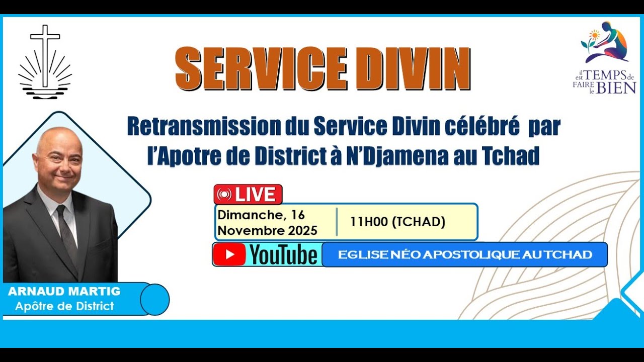 𝐒𝐄𝐑𝐕𝐈𝐂𝐄 𝐃𝐈𝐕𝐈𝐍 𝐒𝐎𝐋𝐄𝐍𝐍𝐄𝐋 |  𝐀𝐏𝐎̂𝐓𝐑𝐄 𝐃𝐄 𝐃𝐈𝐒𝐓𝐑𝐈𝐂𝐓 𝐀𝐑𝐍𝐀𝐔𝐃 𝐌𝐀𝐑𝐓𝐈𝐆 | 𝐍'𝐃𝐉𝐀𝐌𝐄𝐍𝐀