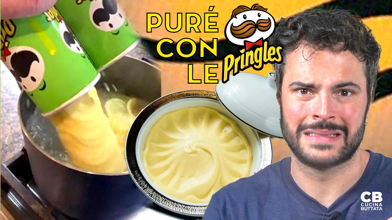 Ho provato a fare il Purè con le Pringles... non fatelo a casa! | Cucina Buttata