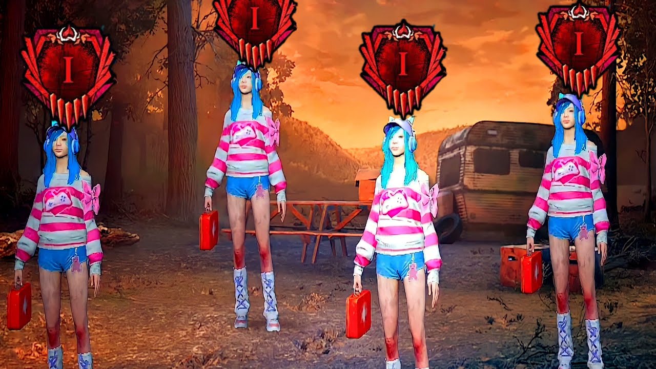 PARTIDA TENSA! 4 FENG MIN vs PRO LEGION! - Dead by Daylight Mobile