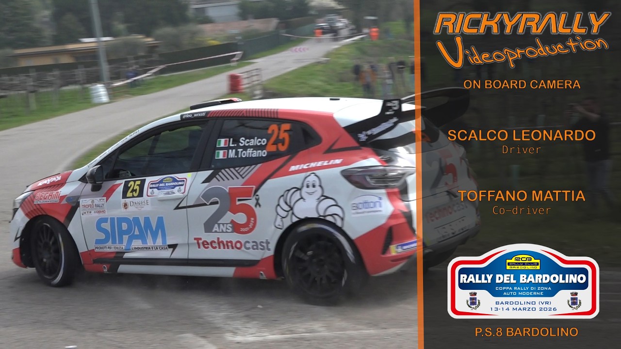OBC SCALCO - TOFFANO // 5° Rally del Bardolino 2026 // P.S.8 Bardolino