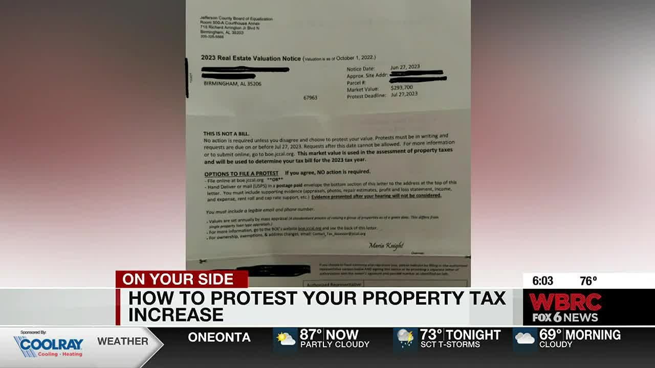 How to protest your property tax increase