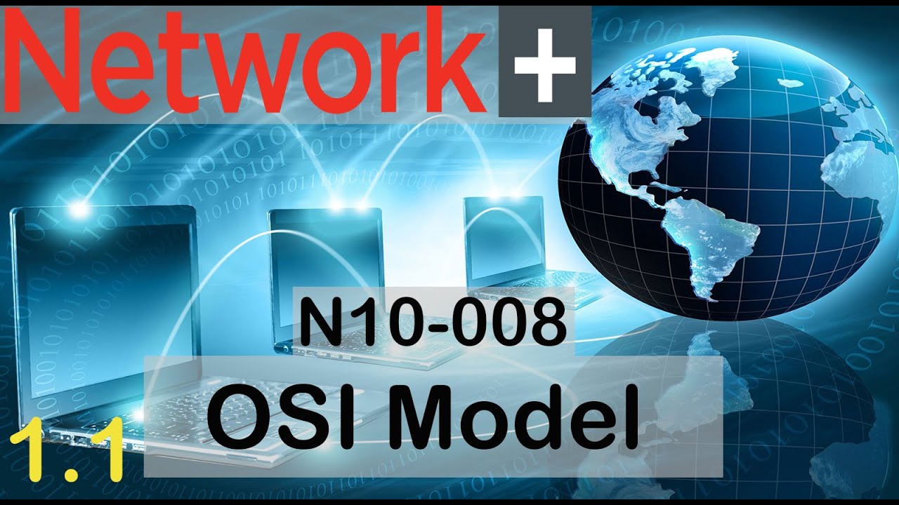 CompTIA Network+ N10-008 Full Course for Beginners - OSI Model Explained (1.1)