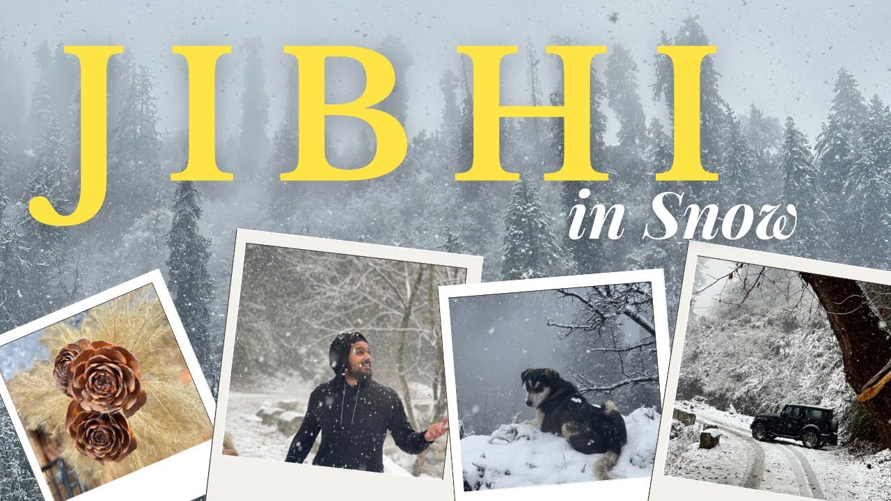 This Snowfall in Jibhi Was Unreal ❄️ | Winter Travel Vlog