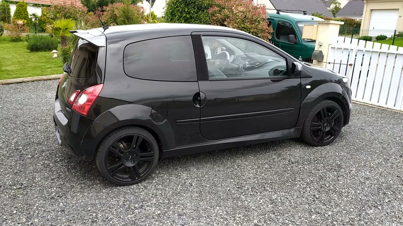 Partie 2/Présentation et essai Twingo RS cup phase 2 avec RS monitor.