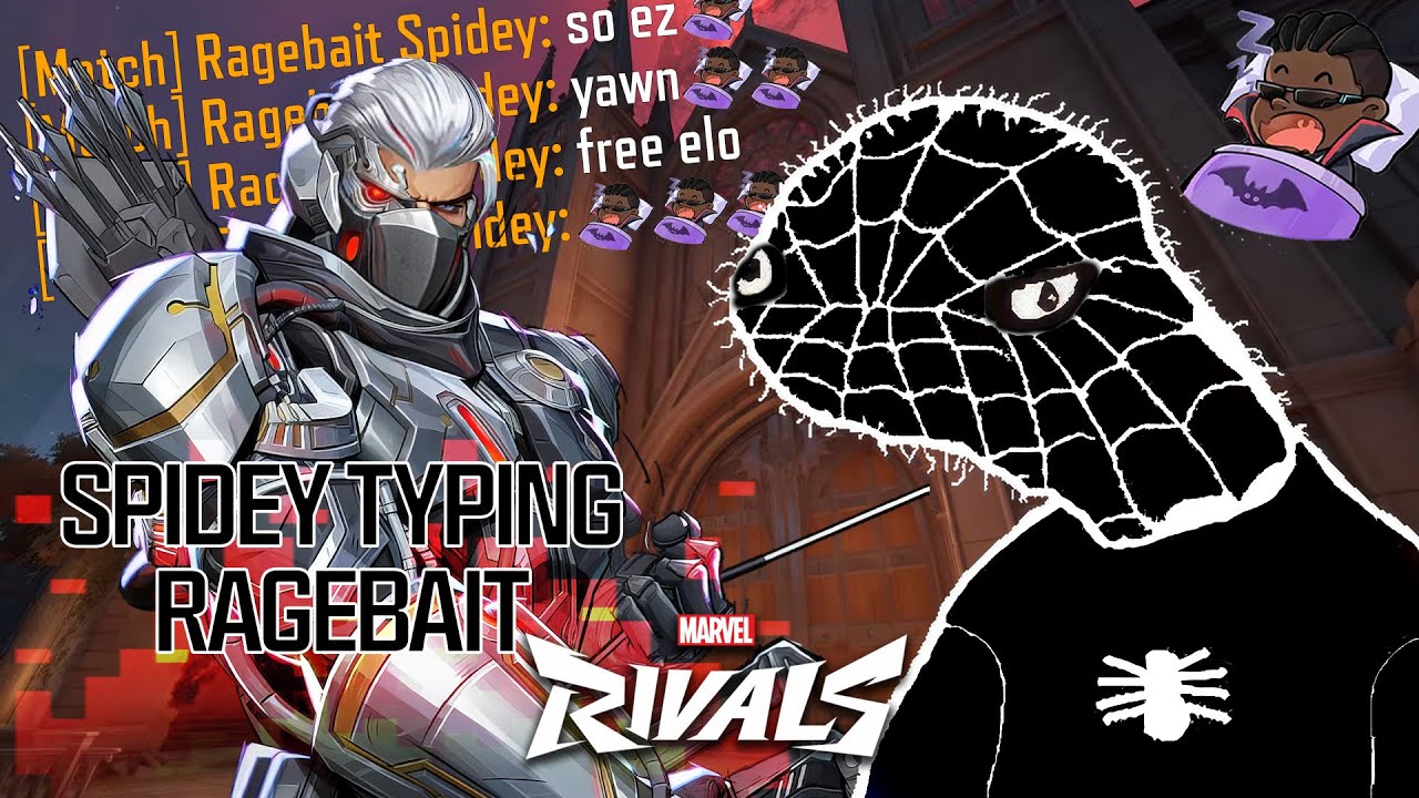 Ragebait Spiderman SENDS TOXIC Emojis After EVERY Elimination! (RAGEQUITTER LEAVES)