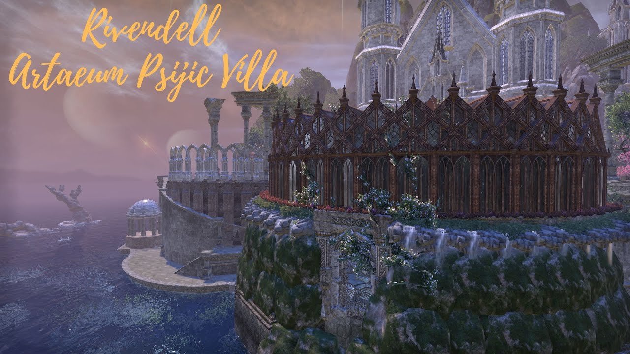 ESO Housing: Rivendell-inspired Psijic Villa