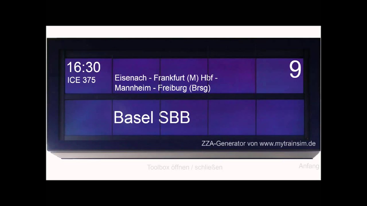 Blechelse Fernverkehr in Erfurt Hbf