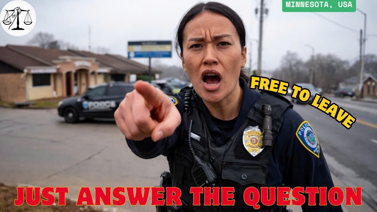 Karen & TYRANT Cop So Confident on Sidewalk… 1A Auditor OWNS Them in 3 Minutes | ID Refusal Pro