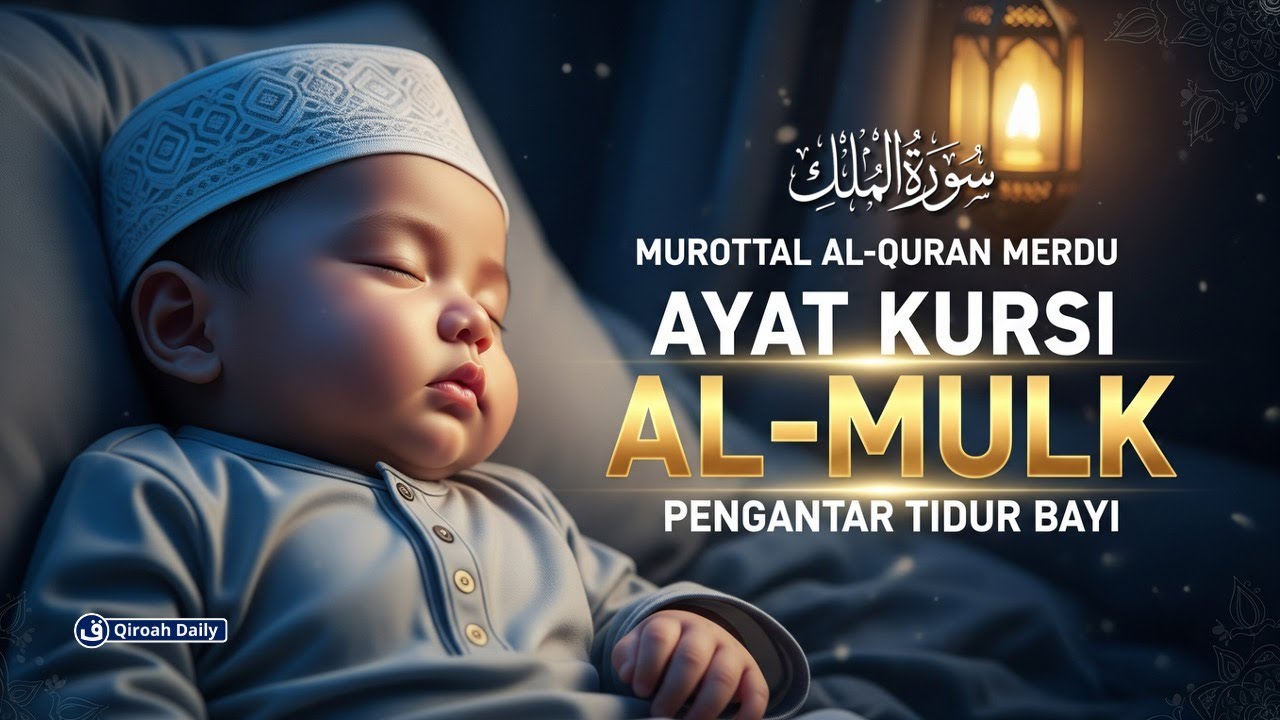 MUROTTAL AL- QURAN MERDU NAN SYAHDU AYAT KURSI SURAH AL-MULK | PENENANG PENYEJUK HATI