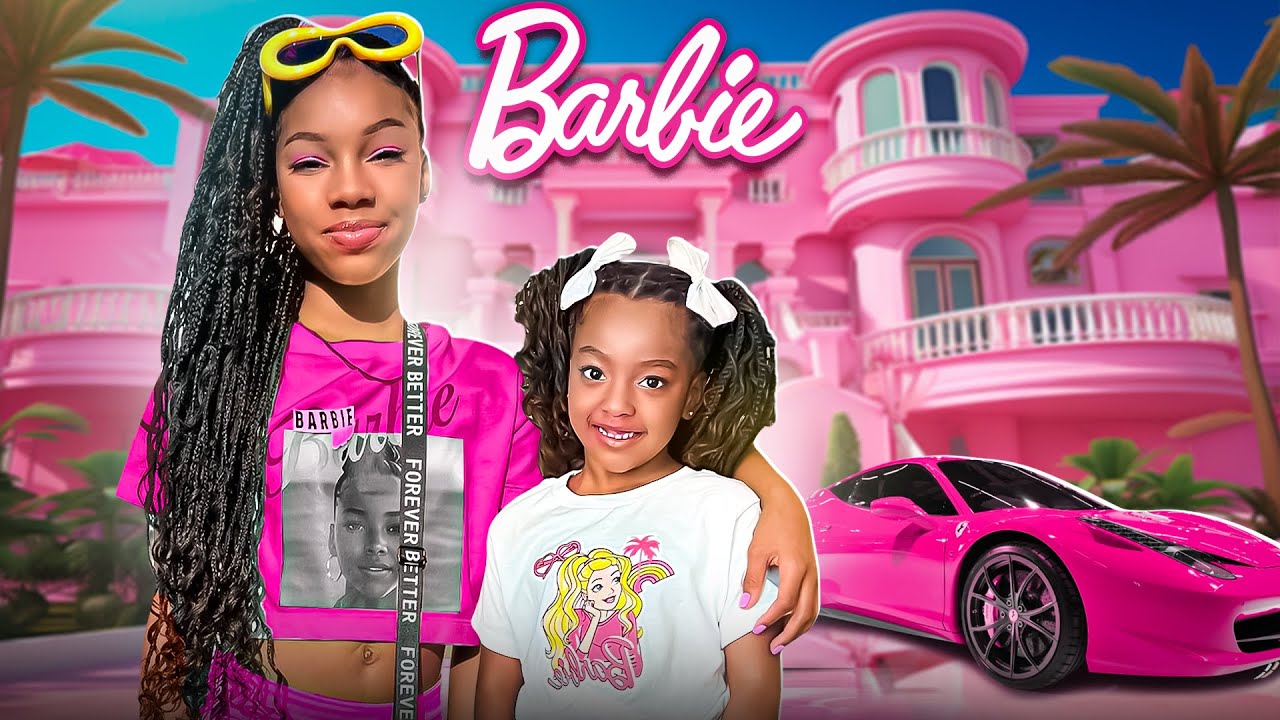 Transforming into BARBIE In Real Life!