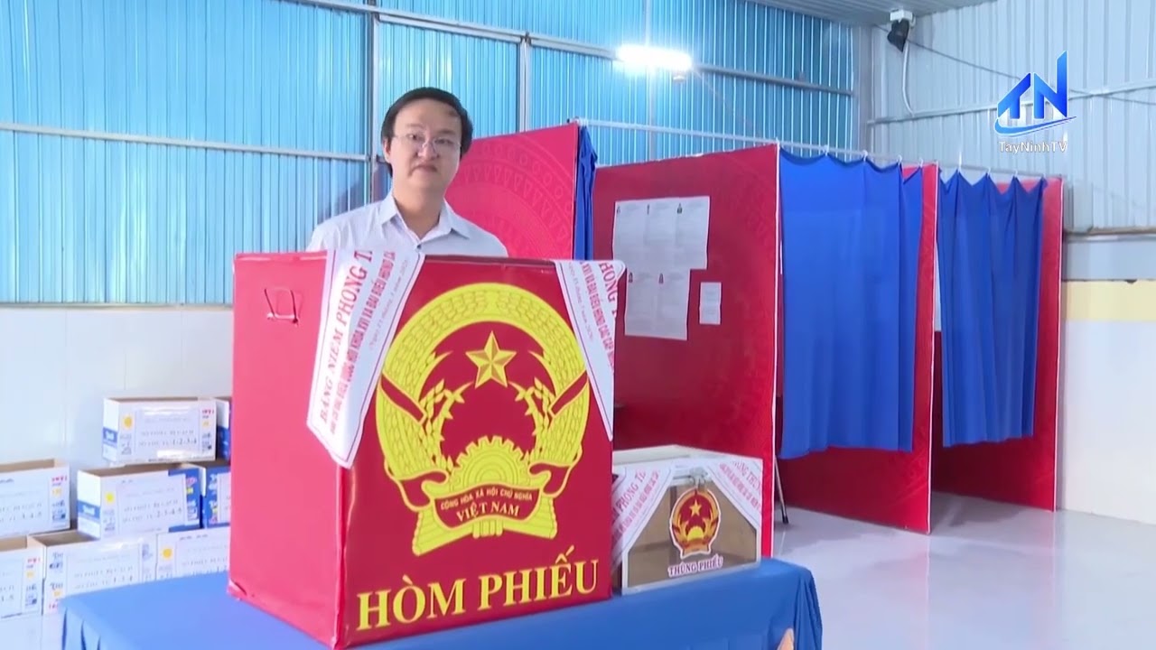 Phường Long Hoa bảo đảm công tác bầu cử diễn ra nghiêm túc | TayNinhTV