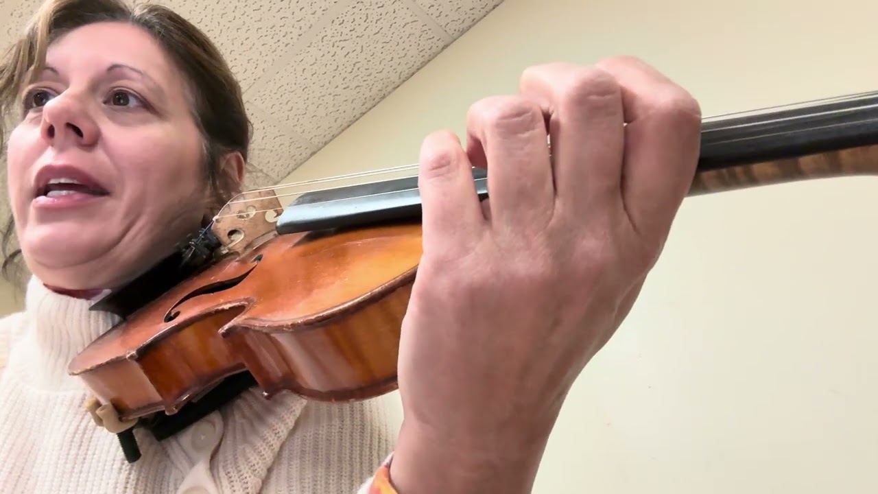 Wohlfahrt #10 arpeggio drone practice 