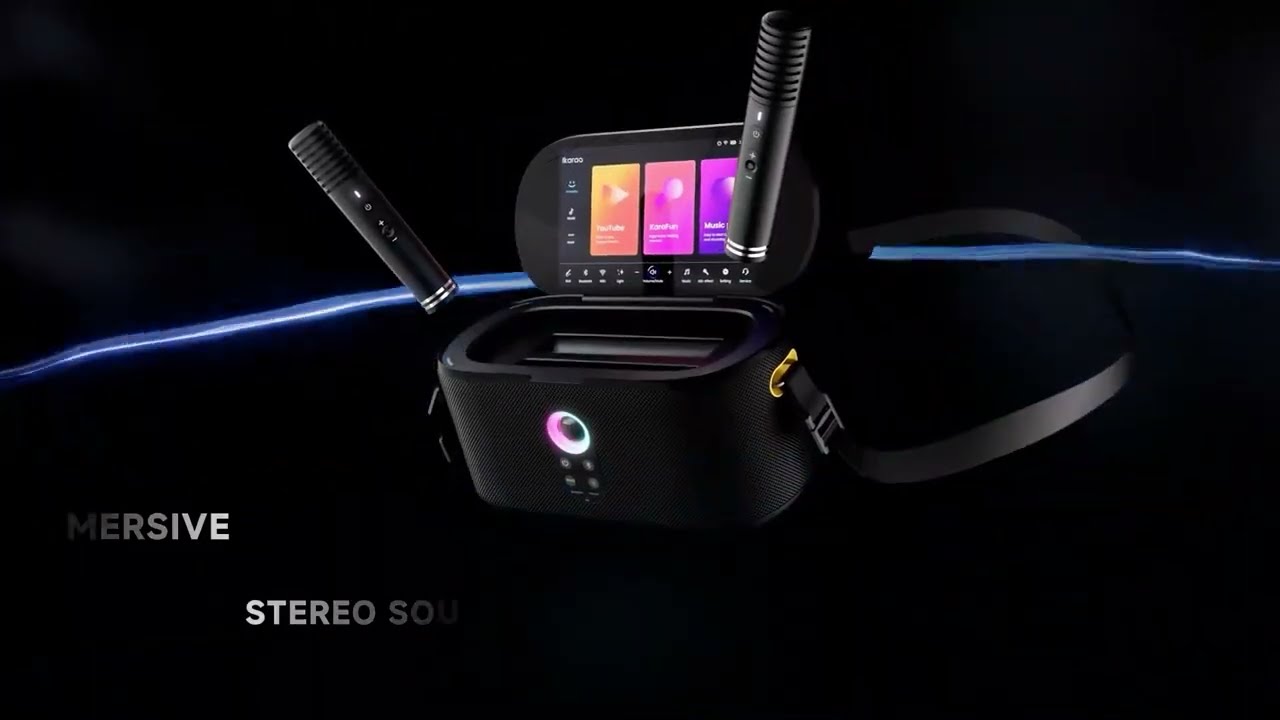 Shell S1 Karaoke Speaker | All-in-One, 10.1