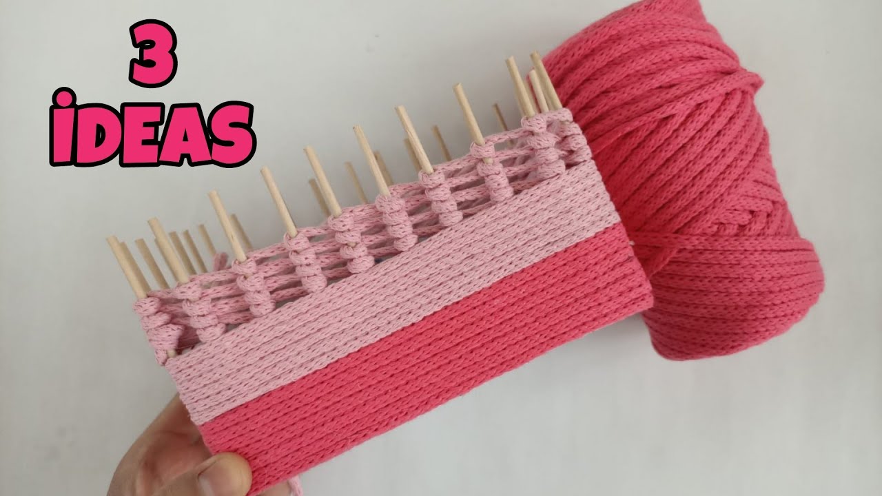 KARTON KUTU İLE  3 HARİKA SEPET YAPIMI✔️ MAKE 4 BASKETS WITH CARDBOARD BOX