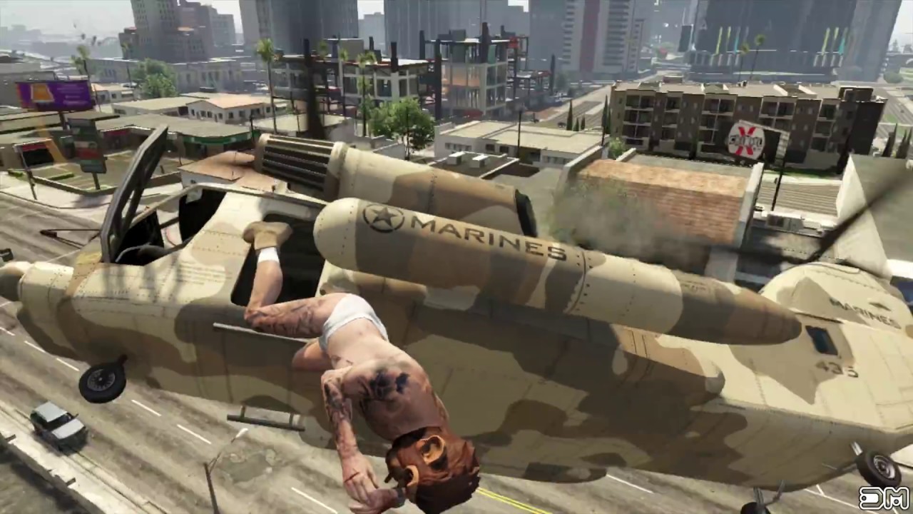 GTA V Unbelievable Crashes/Falls - Episode 50