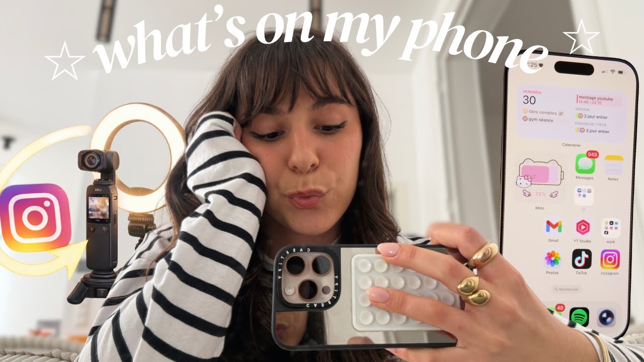 what’s on my iPhone 16 Pro: apps + astuces pour les photos Insta ☆
