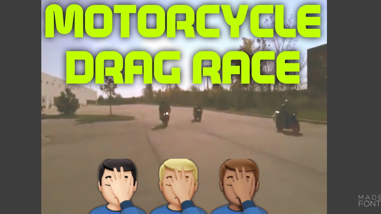 Motorcycle Drag Race Fail (wait till the end) Yamaha r1