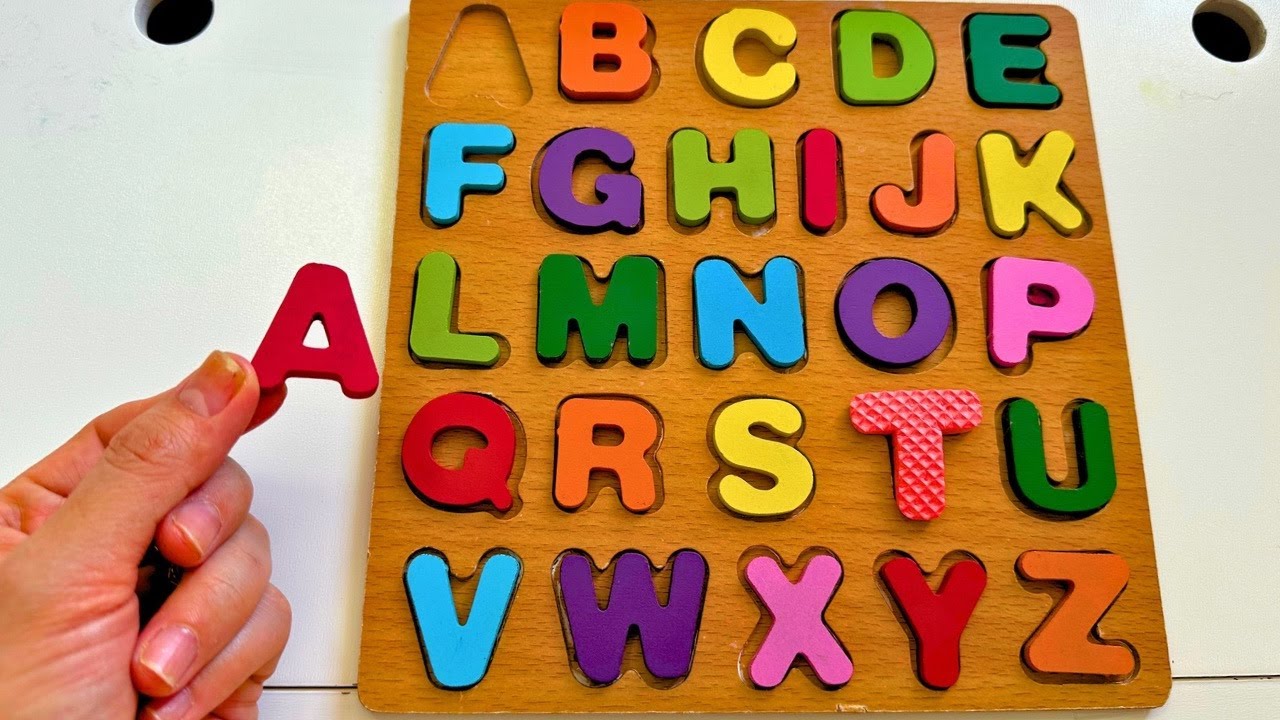 Learn ABCs with Puzzle Board | Best Learning Video for Toddlers