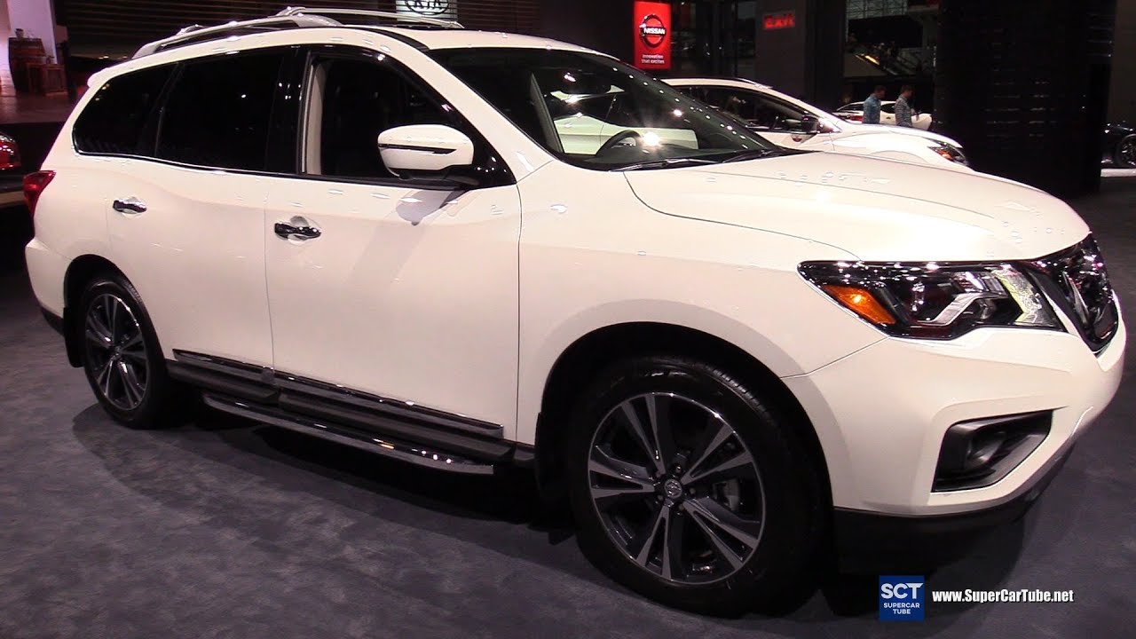 2018 Nissan Pathfinder Platinum - Exterior and Interior Walkaround - 2018 New York Auto Show