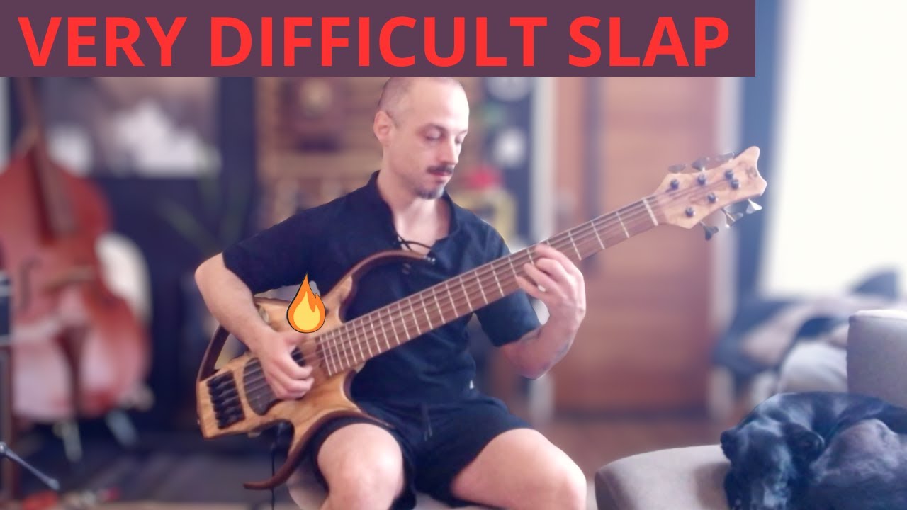 SLAP BASS INSANE FUSION SIX STRING - ALAIN CARON