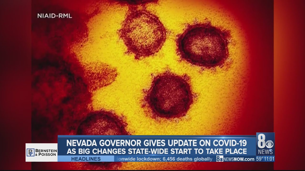 Gov. Steve Sisolak gives Nevadans update on COVID-19, announces big changes across the state