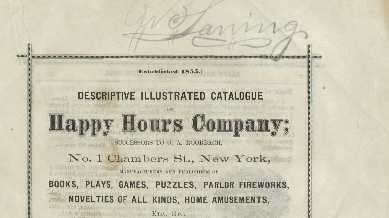 happy hour 1880 catalogue