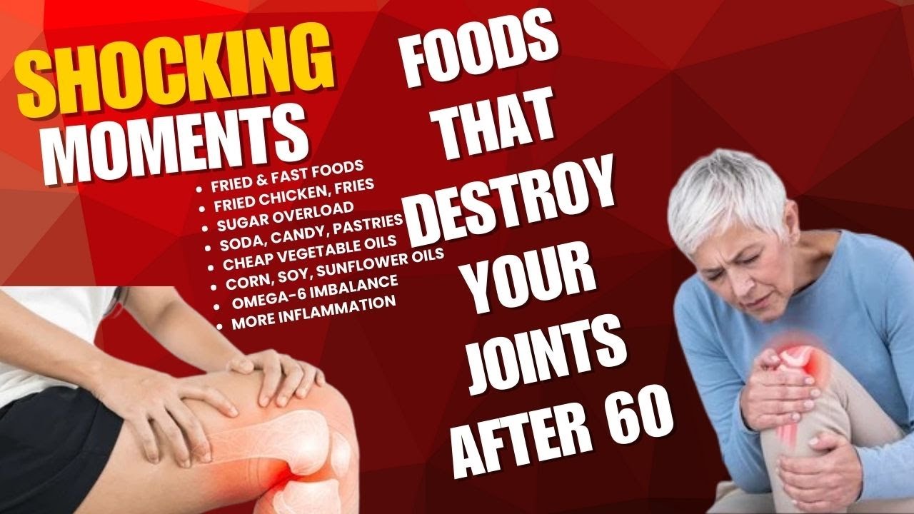 Foods That Destroy Your Joints After 60 | Avoid These for Healthy Aging|They Damage Your Joints!