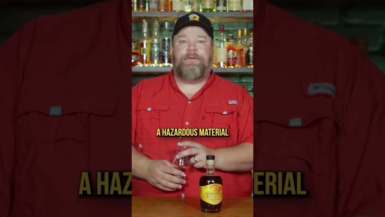 This bottle of Shortbarrel has joined Will on the no-fly list!!! #brewzle #bourbon #whiskey #shorts