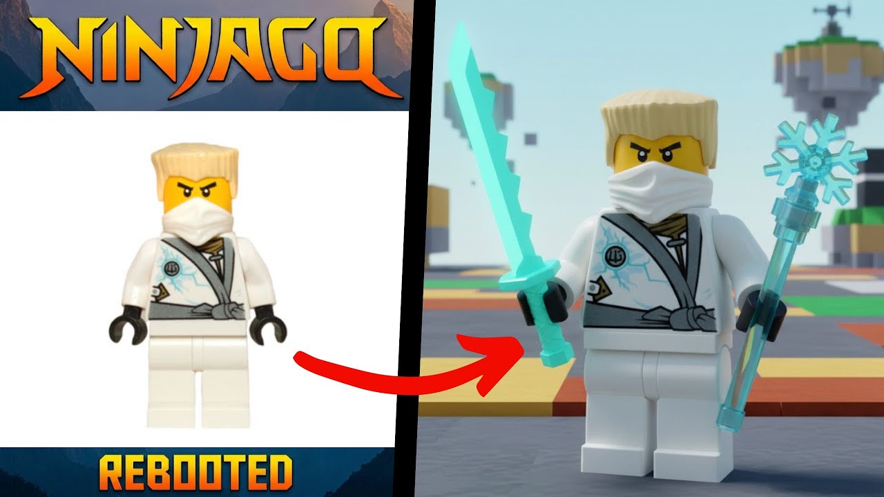 What if Lego NINJAGO: Rebooted Characters TRANSFORMED into Roblox? | Comparison
